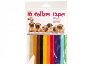 OGRLICE U BOJI ZA ŠTENAD 4PUPS ID COLLARS 