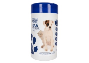 Show Tech Ear Wipes – maramice za čišćenje ušiju pasa i mačaka, 60 komada