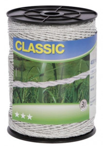 BELA CLASSIC ŽICA - COMFORT CLASSE ZA ELEKTRIČNU OGRADU, 400 M