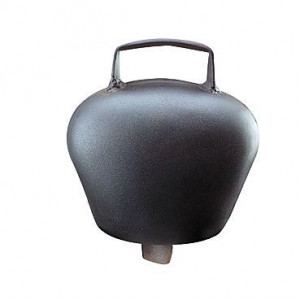 8.8 CM ČELIČNO ZVONO CRNO VISINE