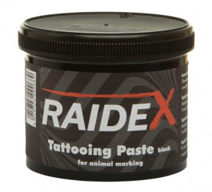 TETOVIR PASTA, 600 G CRNA - RAIDEX
