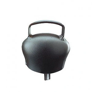 6.4 CM ČELIČNO ZVONO CRNO VISINE
