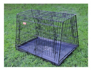Gama Pet metalni kavez sa pregradom za dva psa 93 × 57,5 × 65,5 cm