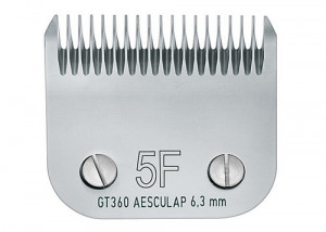 Aesculap GT360 SnapOn glava #5F za šišanje pasa – 6,3 mm