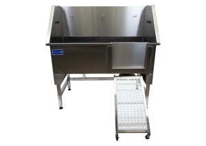 Groom-X Walk-In profesionalna inox kada za pse sa rampom