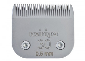 Heiniger 707-917 #30 Red Line Snap-On glava za mašinice – 0,5 mm