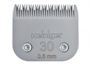 Heiniger 707-917 #30 Red Line Snap-On glava za mašinice – 0,5 mm