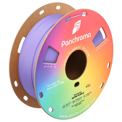 Filament POLYMAKER Panchroma™ PLA Satin Purple 1KG ,1.75 mm