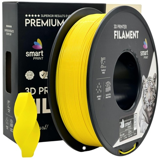 Filament Smart Print PETG Yellow 1.75 mm 1 kg