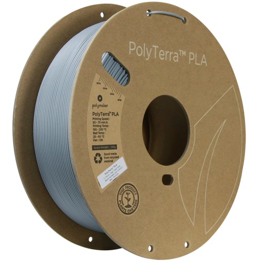 PolyTerra PLA 1.75mm Fossil Grey (Gri) 1kg