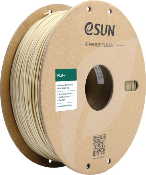 Filament eSUN PLA+ Bone White ( alb/gri os ) 1,75 mm 1 KG