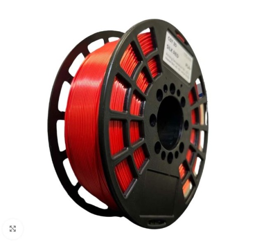 Filament Silk Red ( rosu) PLA Gst3D 1.75 mm 1 kg