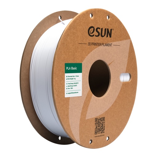 Filament eSUN e PLA-Basic Cold White (Alb Rece) 1,75 mm 1 KG