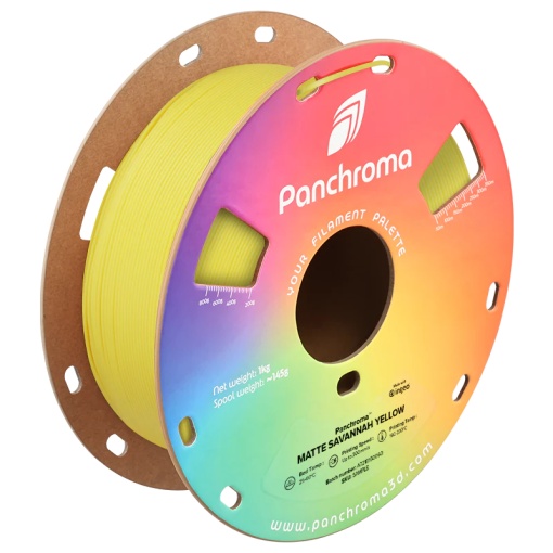 Filament POLYMAKER Panchroma™ PLA Matte Savannah Yellow ( Galben ) 1KG ,1.75 mm