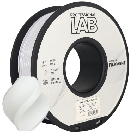 Filament Profesional LAB Hi Speed PLA Alb 1.75 mm 1 kg