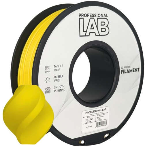 Filament Profesional LAB PLA + Galben 1.75 mm 1 kg