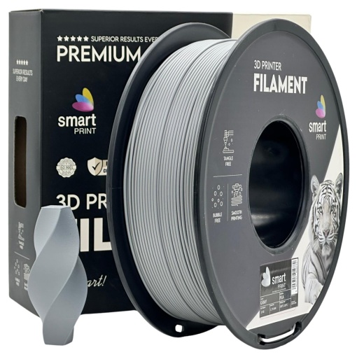Filament Smart Print PLA Gray 1.75 mm 1 kg