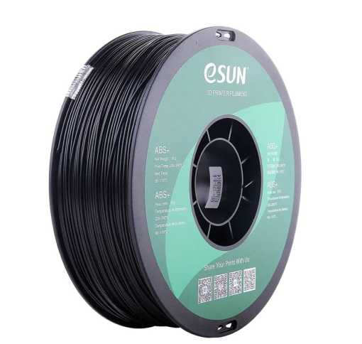 Filament eSUN ABS + Negru 1.75 mm 1 kg