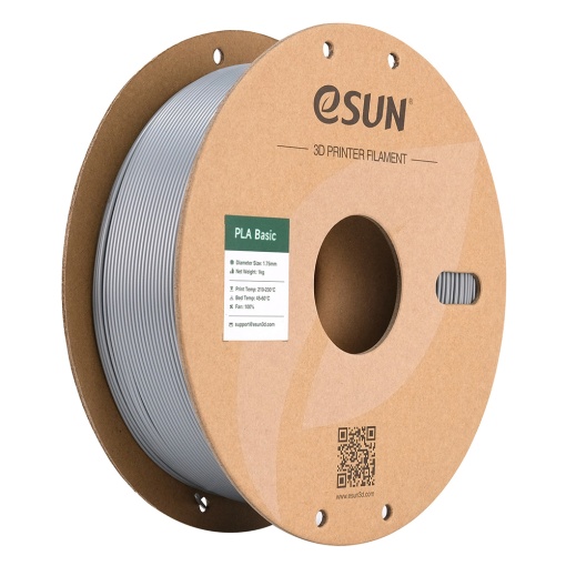 Filament eSUN e PLA-Basic Argintiu 1,75 mm 1 KG