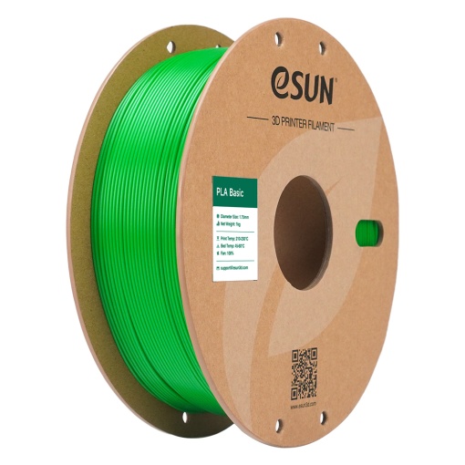 Filament eSUN e PLA-Basic Verde 1,75 mm 1 KG