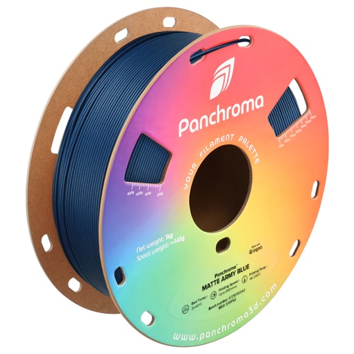 Filament POLYMAKER Panchroma™ PLA Matte Army Blue 1KG ,1.75 mm