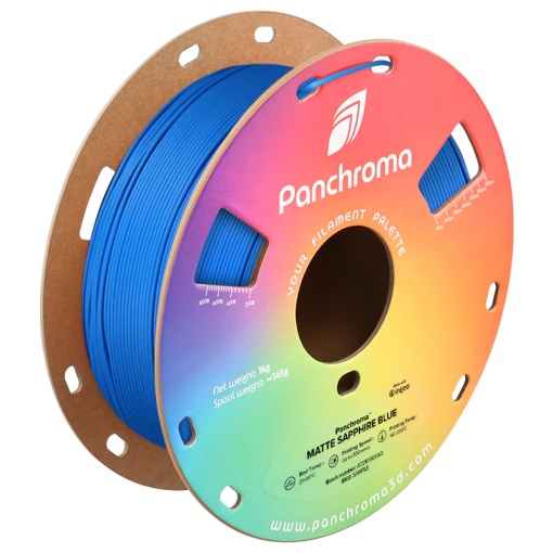 Filament POLYMAKER Panchroma™ PLA Matte Sapphire Blue 1KG ,1.75 mm