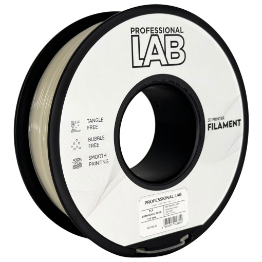 Filament Profesional LAB PLA Luminous Albastru 1.75 mm 1 kg