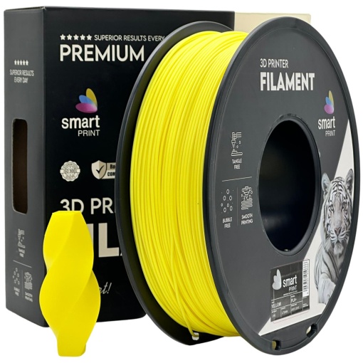 Filament Smart Print PLA+ Yellow 1.75 mm 1 kg