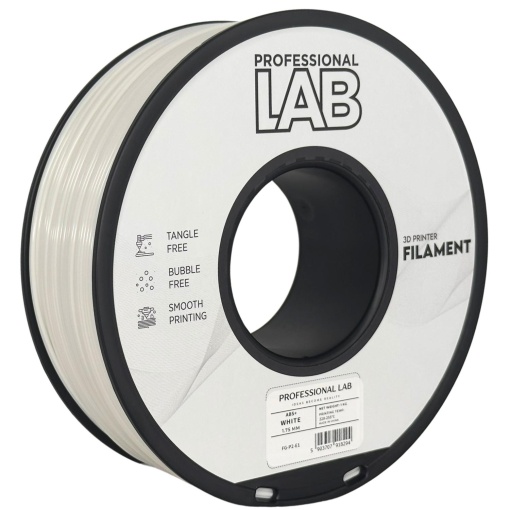 Filament Profesional LAB ABS Alb 1.75 mm 1 kg