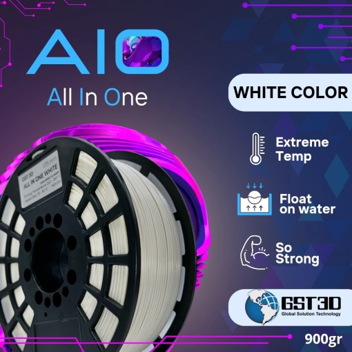 GST 3D All-in-one White 900g