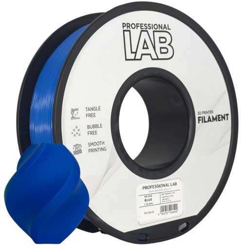 Filament Profesional LAB Hi Speed PLA Albastru 1.75 mm 1 kg