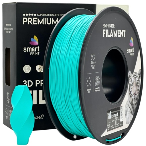 Filament Smart Print PLA Cyan 1.75 mm 1 kg