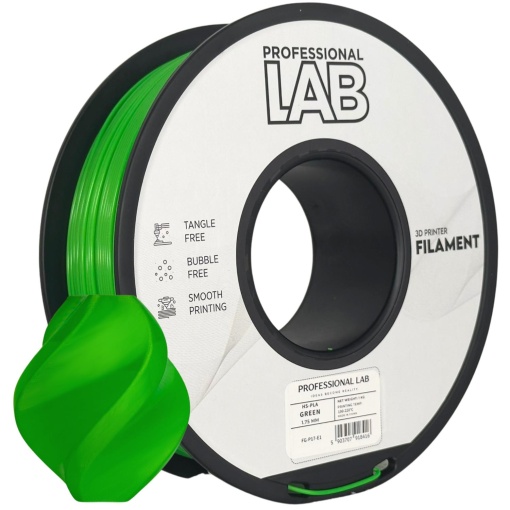 Filament Profesional LAB Hi Speed PLA Verde 1.75 mm 1 kg