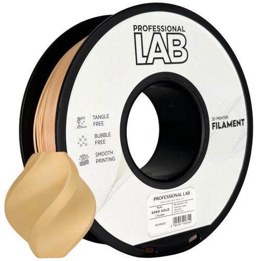 Filament Profesional LAB PLA + Nisip Auriu 1.75 mm 1 kg