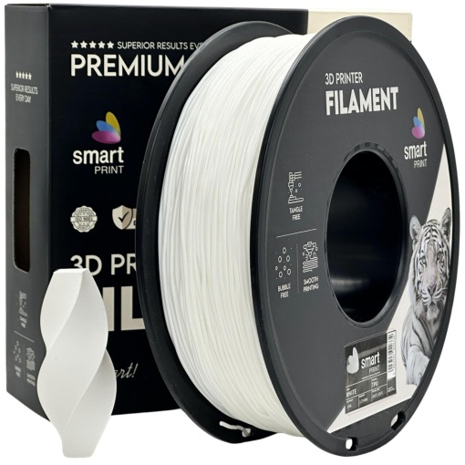 Filament Smart Print TPU White 1.75 mm 1 kg