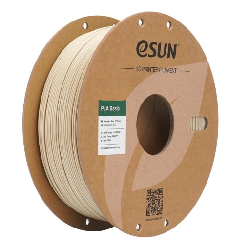 Filament eSUN e PLA-Basic Bone-White 1,75 mm 1 KG
