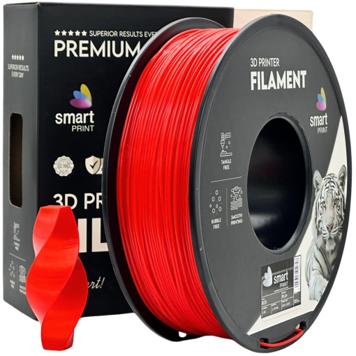 Filament Smart Print PLA+ Red 1.75 mm 1 kg