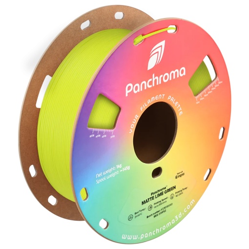 Filament POLYMAKER Panchroma™ PLA Matte Lime Green ( verde lamaie) 1KG ,1.75 mm