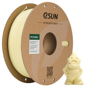 Filament eSUN e PLA Mat Almond Yellow (Galben deschis) 1.75 mm 1 kg
