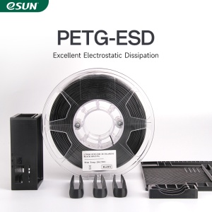 Filament eSUN PETG-ESD Black 1.75 mm 1 kg - Img 2