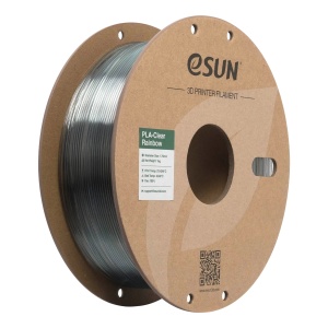 Filament eSUN PLA Clear Rainbow Purple Blue Grey 1,75 mm 1 KG