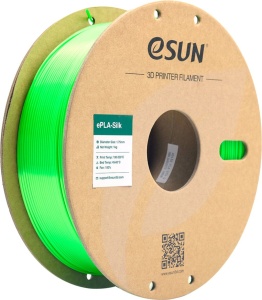 Filament eSUN PLA Silk Green (Verde) 1,75 mm 1 KG