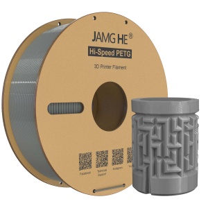 Filament JAMG HE Hi-Speed PETG Gri 1.75 mm 1kg