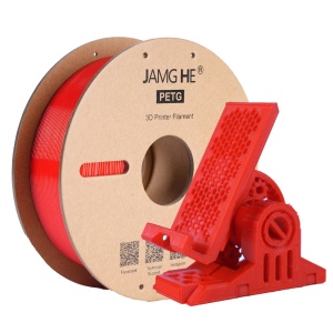 Filament JAMG HE PETG Traffic Red ( rosu) 1.75 mm 1 Kg - Img 1