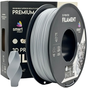 Filament Smart Print PLA+ Silver 1.75 mm 1 kg