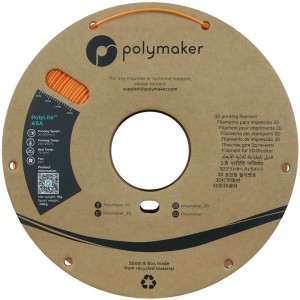 PolyLite ASA 1.75mm Orange (Portocaliu) 1kg - Img 3