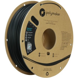 PolyLite PLA Pro 1.75mm Black (Negru) 1kg