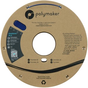 PolySonic PLA 1.75mm Blue (Albastru) 1kg - Img 3