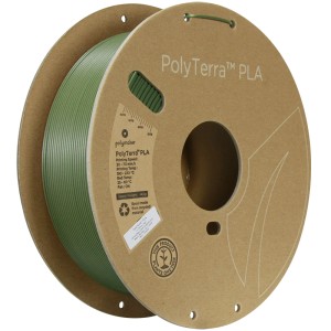 PolyTerra PLA 1.75mm Camouflage (Verde-Maro) 1kg - Img 1