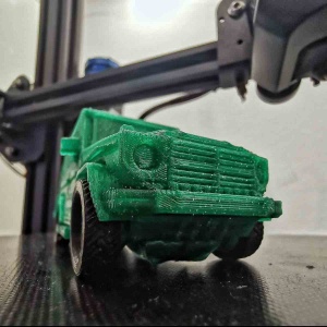 Filament AzureFilm Pla Glitter Green ( sclipici verde ) 1.75 mm 1 KG - Img 2